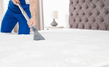 Ongoing Mattress Cleaning Process — Upholstery & Carpet Cleaning on the Sunshine Coast, QLD