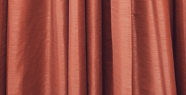 Closer View of Reddish Curtain — Upholstery & Carpet Cleaning on the Yandina, QLD