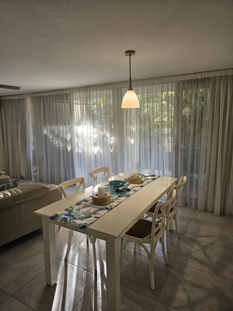 Professional sheer and voile curtain cleaning by Carpetmaster