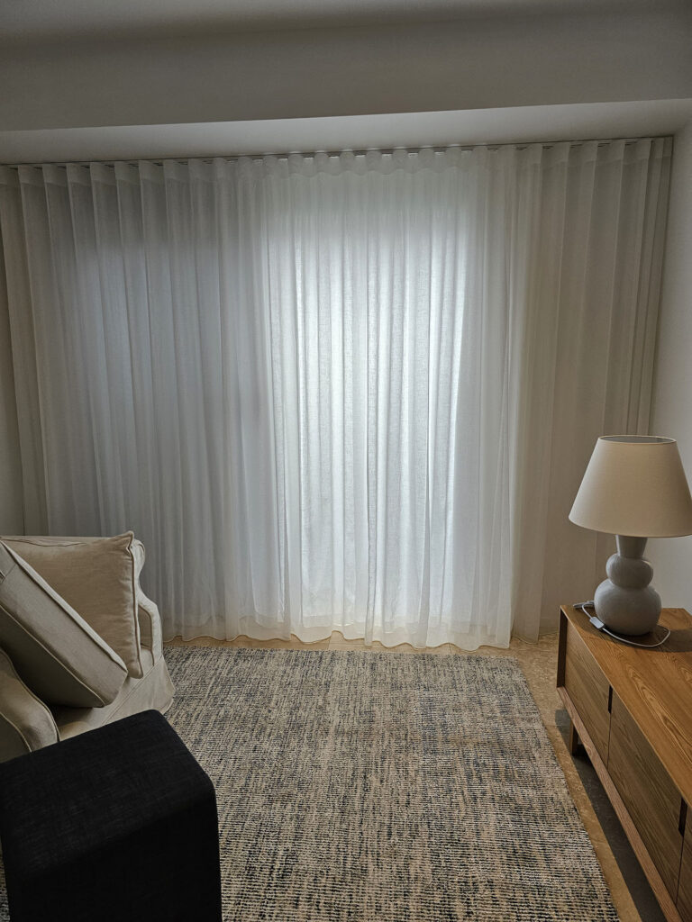 Professional coastal salt and hard-water curtain cleaning by Carpetmaster